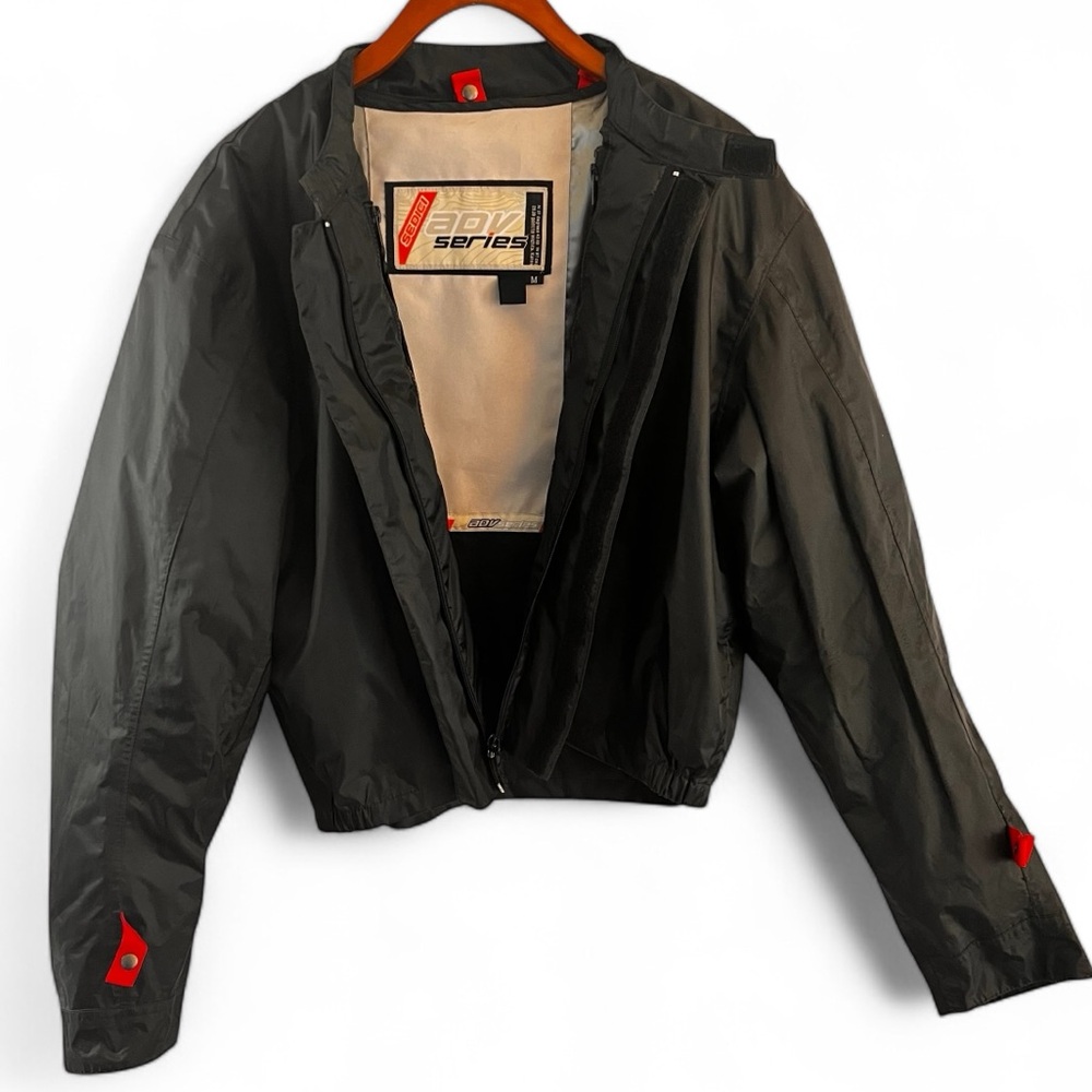 SEDICI MOTORCYCLE JACKET ADV SERIES BLACK LINED WOMEN'S MEDIUM
